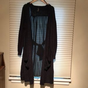 Black or Dark Grey Cardigan by Melissa McCarthy 1X